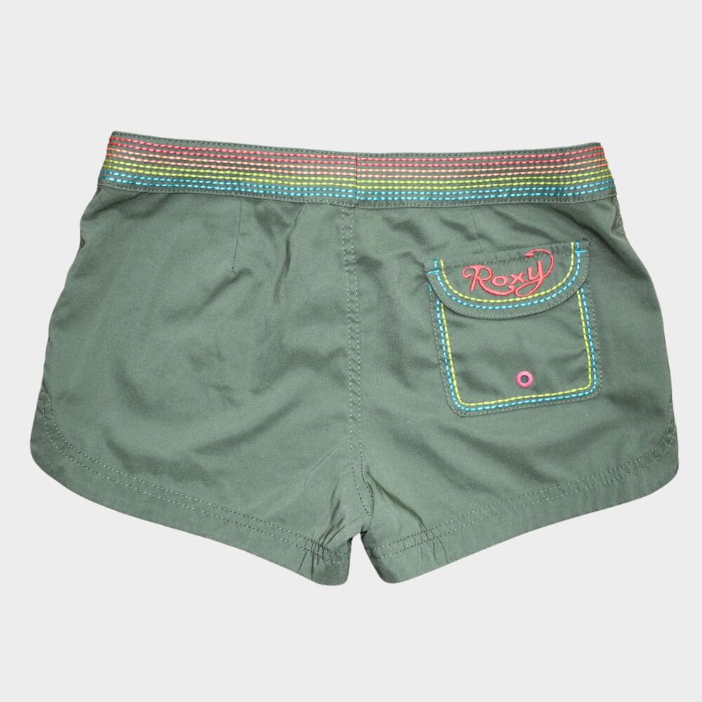 ROXY Shorts Green Size 3 - Picture 2 of 6